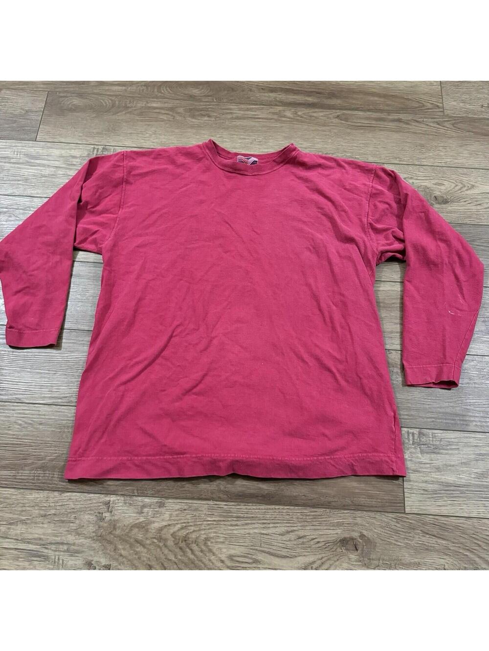 Vintage 80s 90s Vecta Blank Long Sleeve Shirt